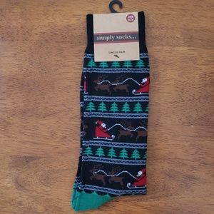 Men's Holiday Socks 2 Pair $4